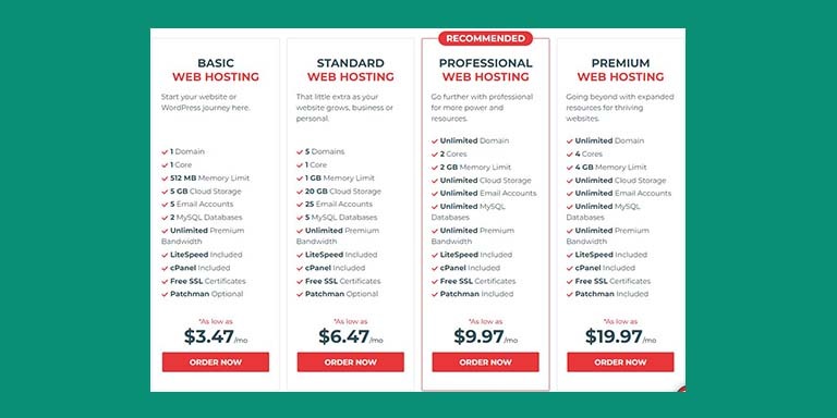 knownhost-web-hosting-pricing-plans